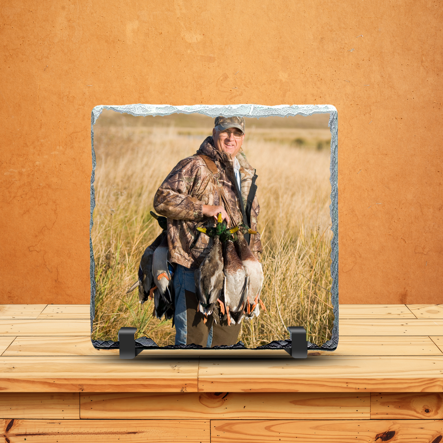 6" Square Slate Frame - Personalized