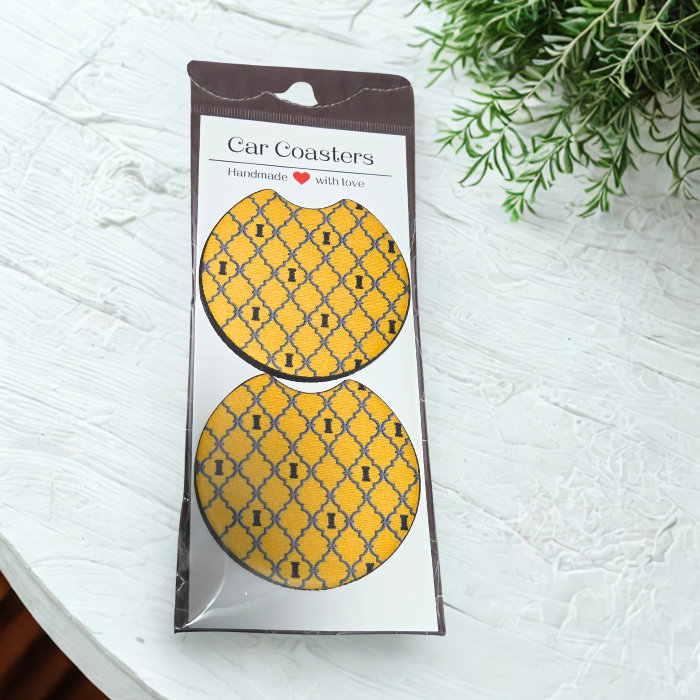 Car Coaster - Team Colors Iowa Hawkeyes