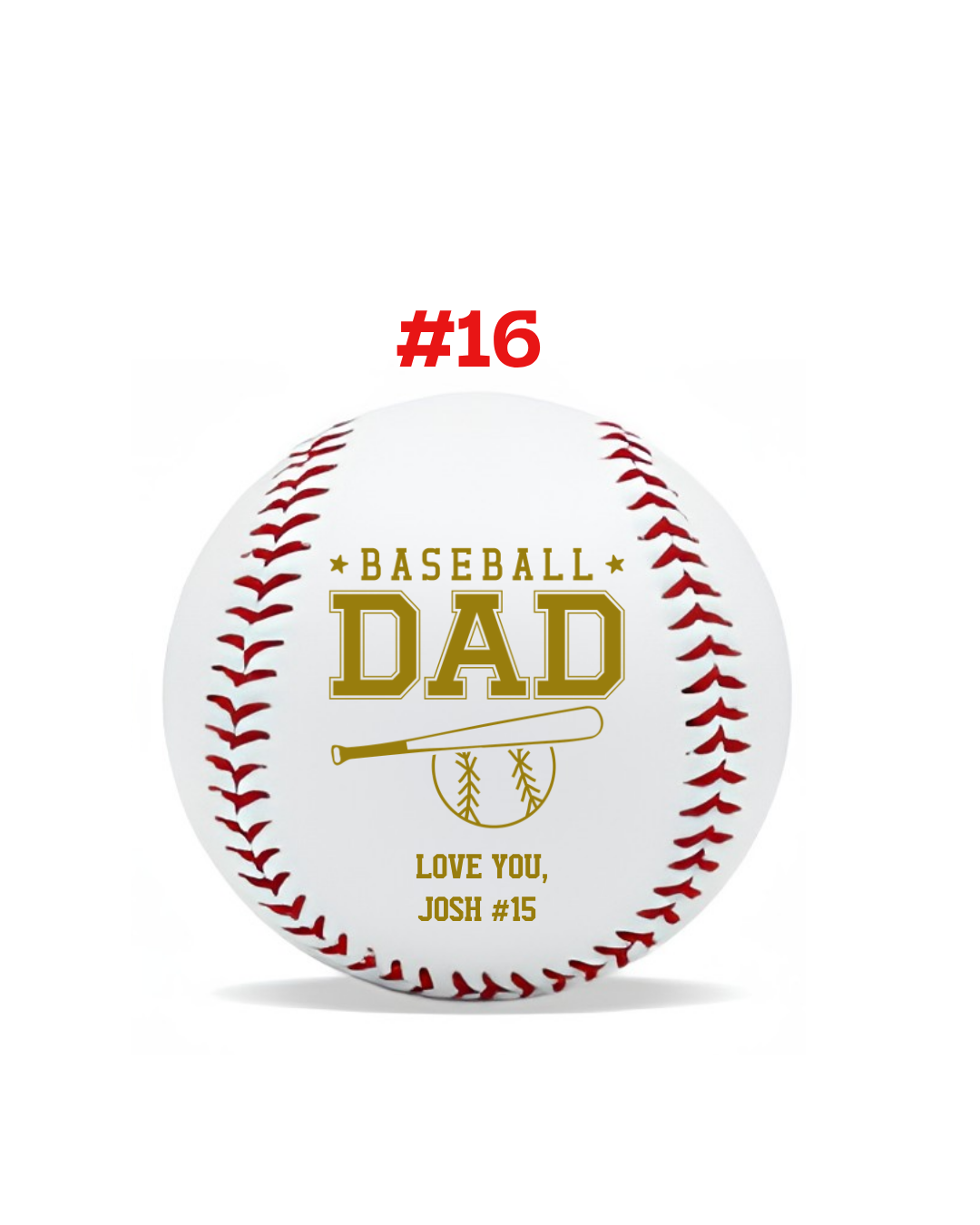 Baseball - Personalized Laser Engraved Design