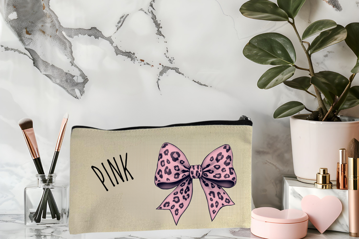 Personalized Canvas Pouch