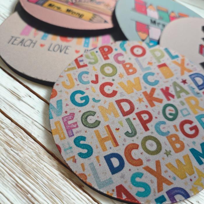 4x4 Neoprene Coaster - Teacher Edition