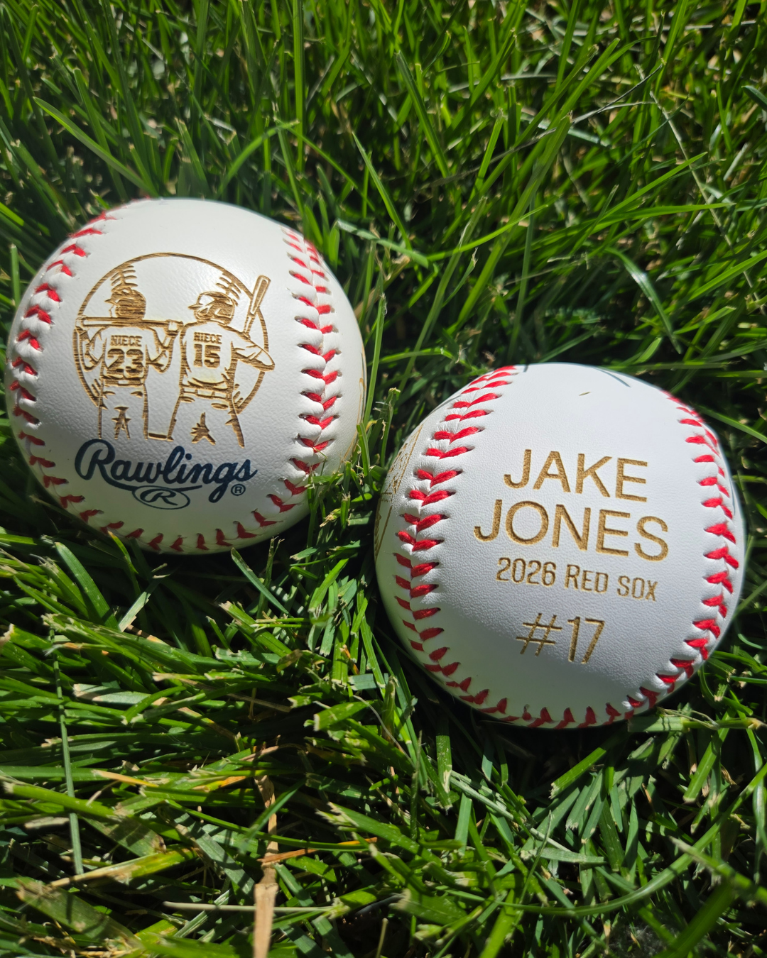 Baseball - Personalized Laser Engraved