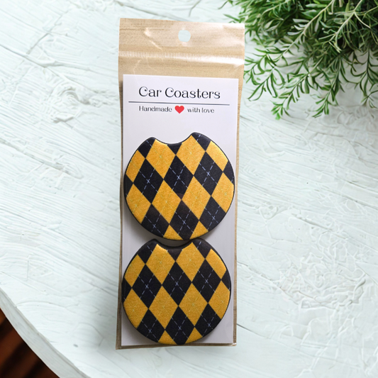 Car Coaster - Team Colors Iowa Hawkeyes