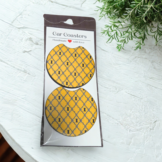 Car Coaster - Team Colors Iowa Hawkeyes
