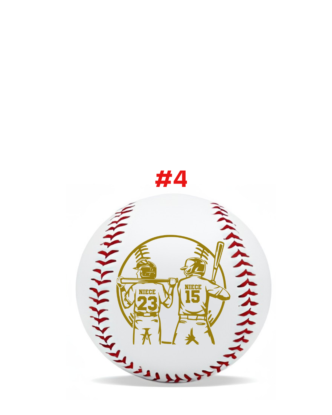 Baseball - Personalized Laser Engraved Design