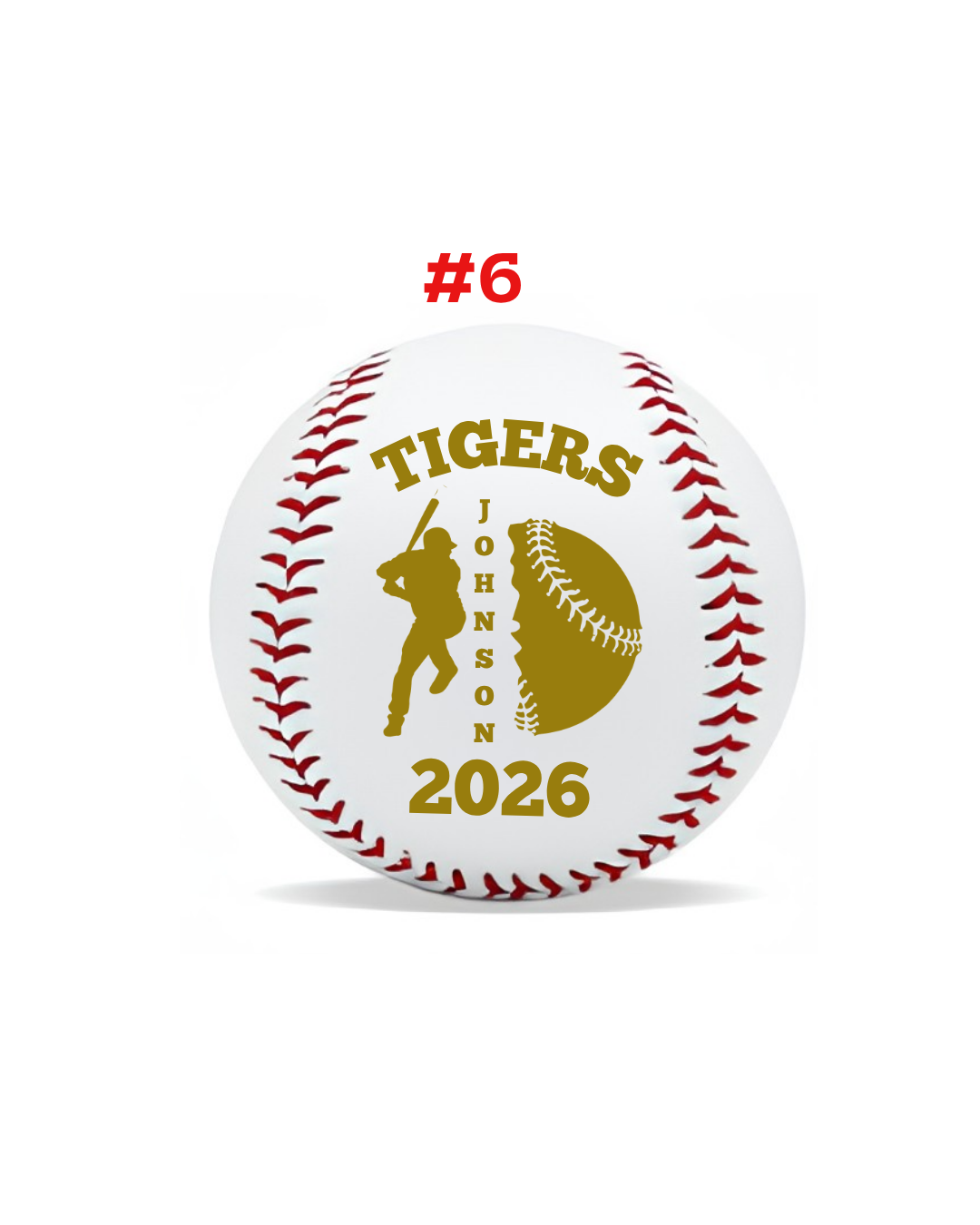 Baseball - Personalized Laser Engraved Design
