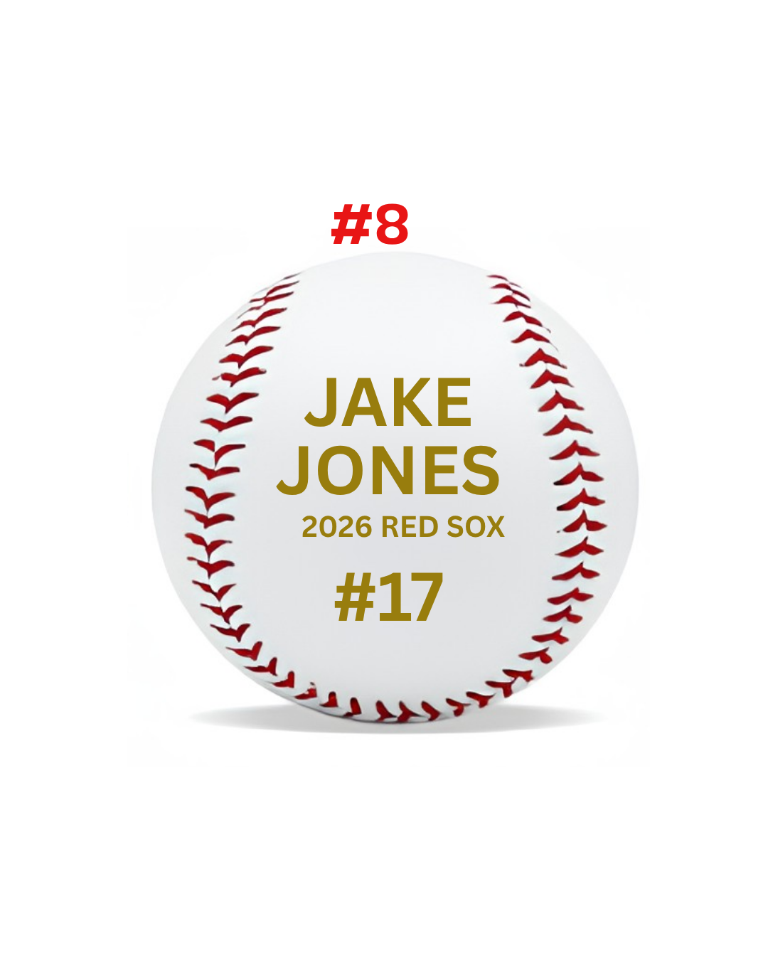 Baseball - Personalized Laser Engraved Design