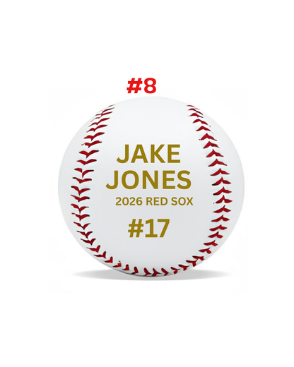 Baseball - Personalized Laser Engraved Design