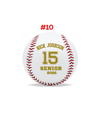 Baseball - Personalized Laser Engraved Design