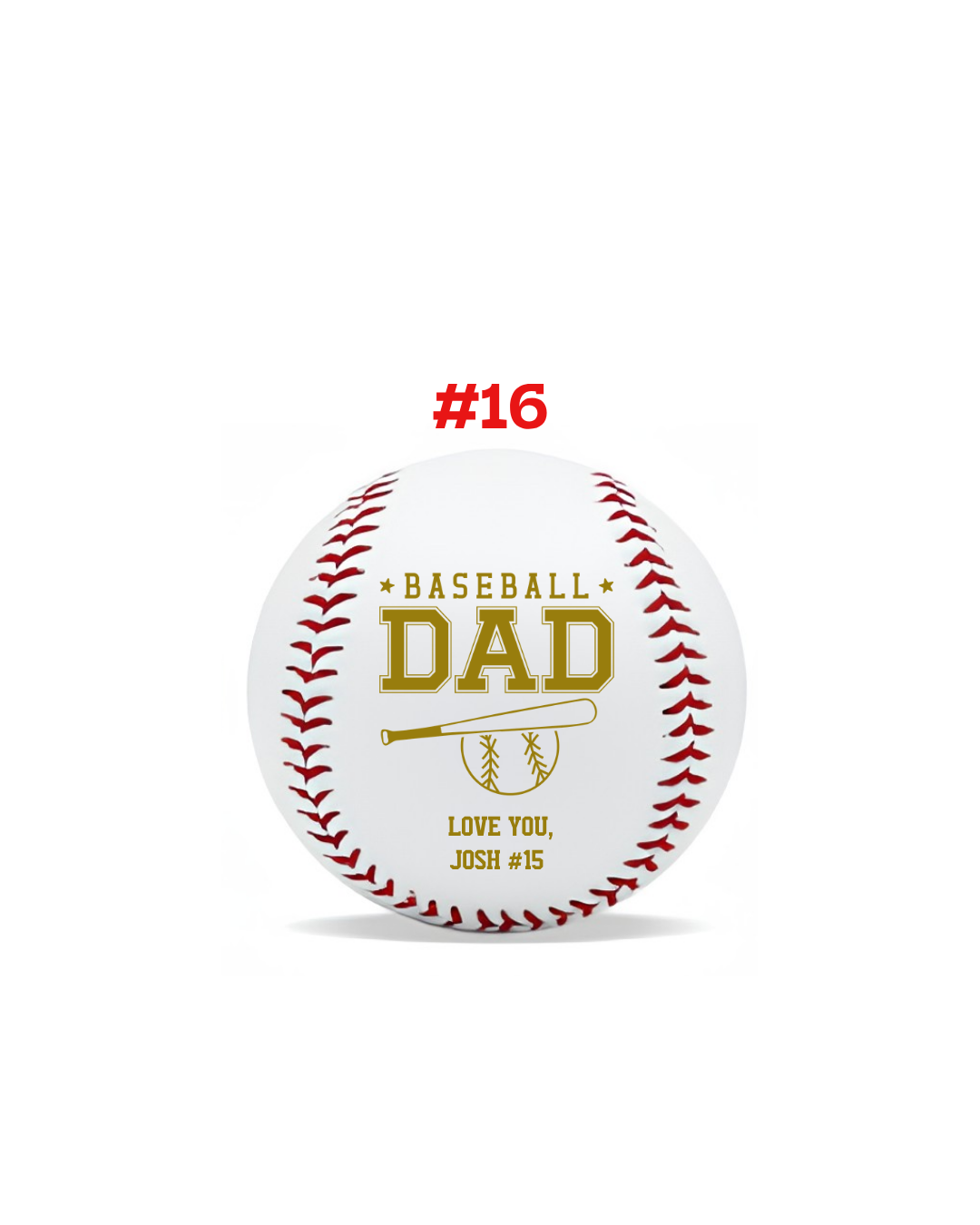 Baseball - Personalized Laser Engraved Design