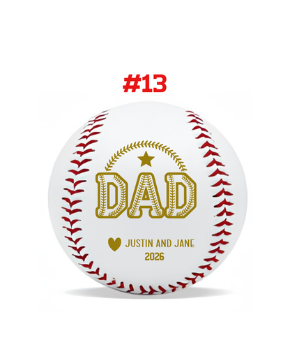 Baseball - Personalized Laser Engraved Design
