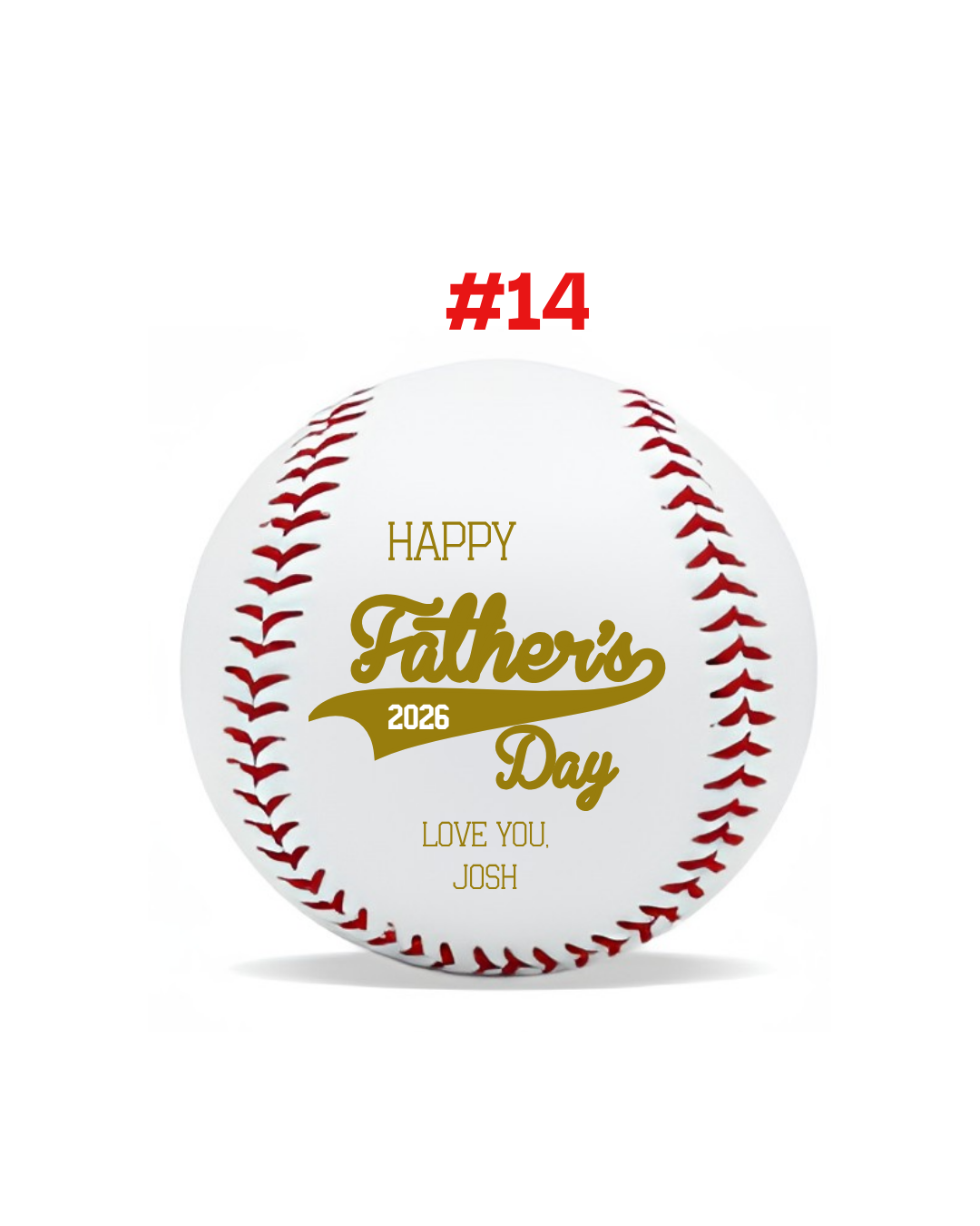 Baseball - Personalized Laser Engraved Design