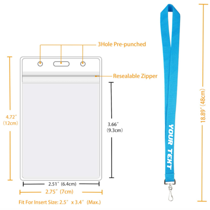 Hotel Key Lanyard - Personalized Player