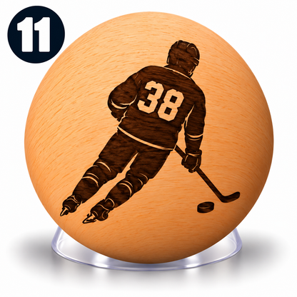 Personalized Wooden Stick Handling Ball