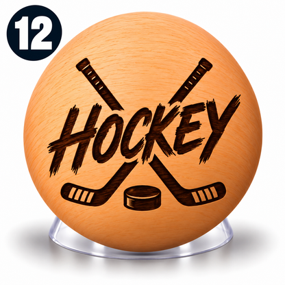 Personalized Wooden Stick Handling Ball