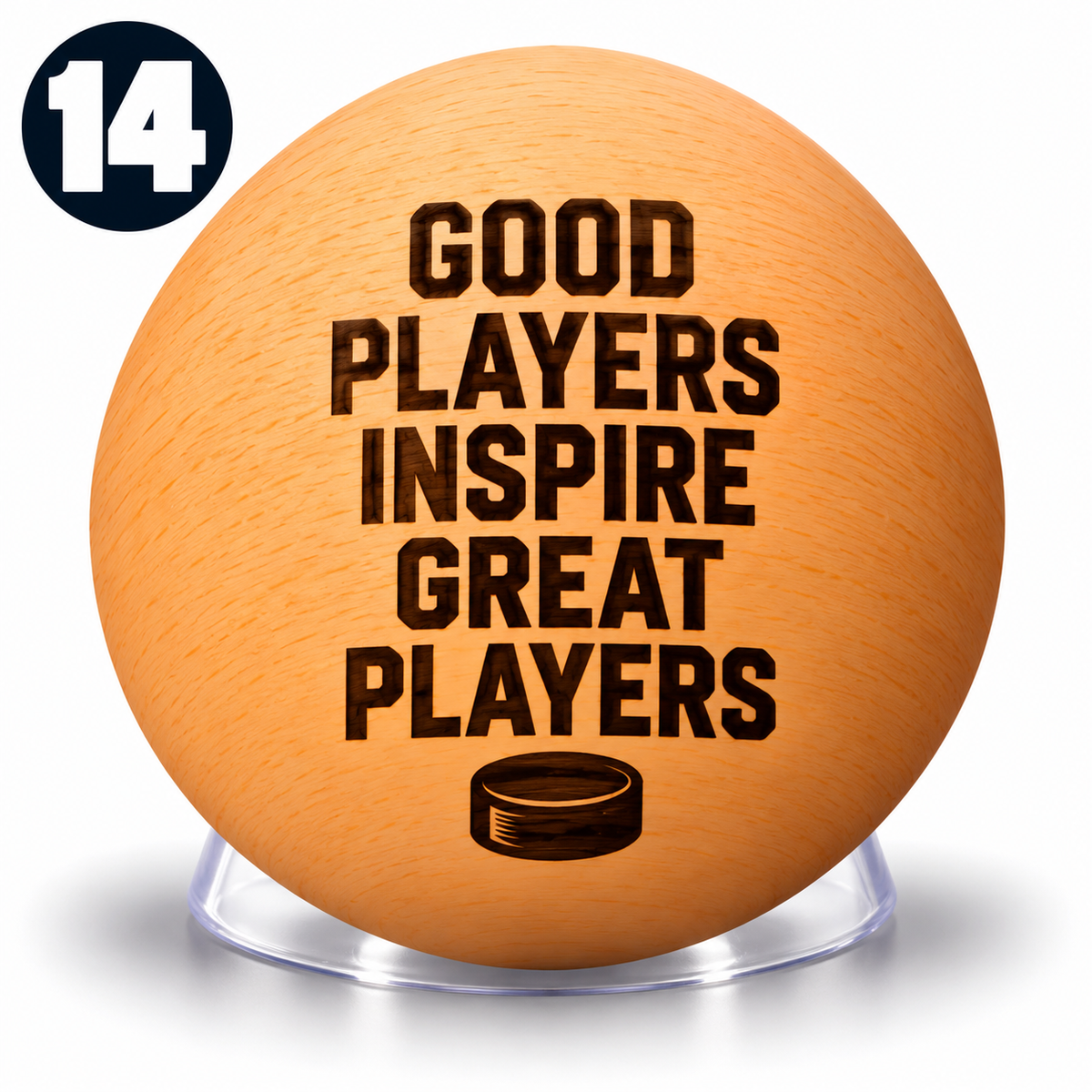 Personalized Wooden Stick Handling Ball