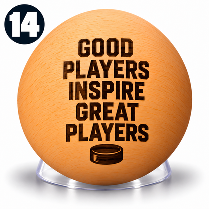 Personalized Wooden Stick Handling Ball