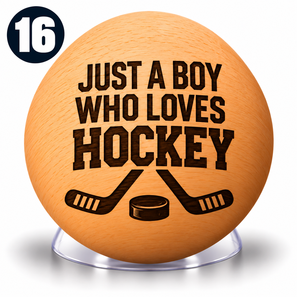 Personalized Wooden Stick Handling Ball