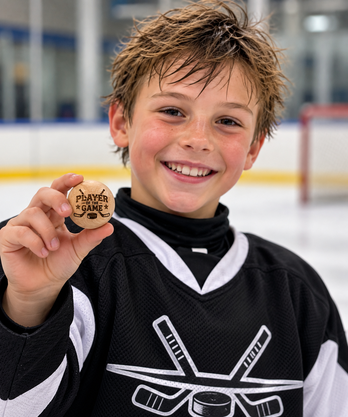 Personalized Wooden Stick Handling Ball