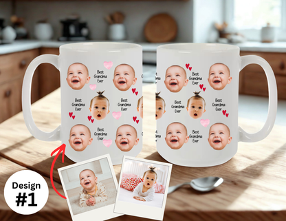 Custom Faces Mug- Ceramic 15oz