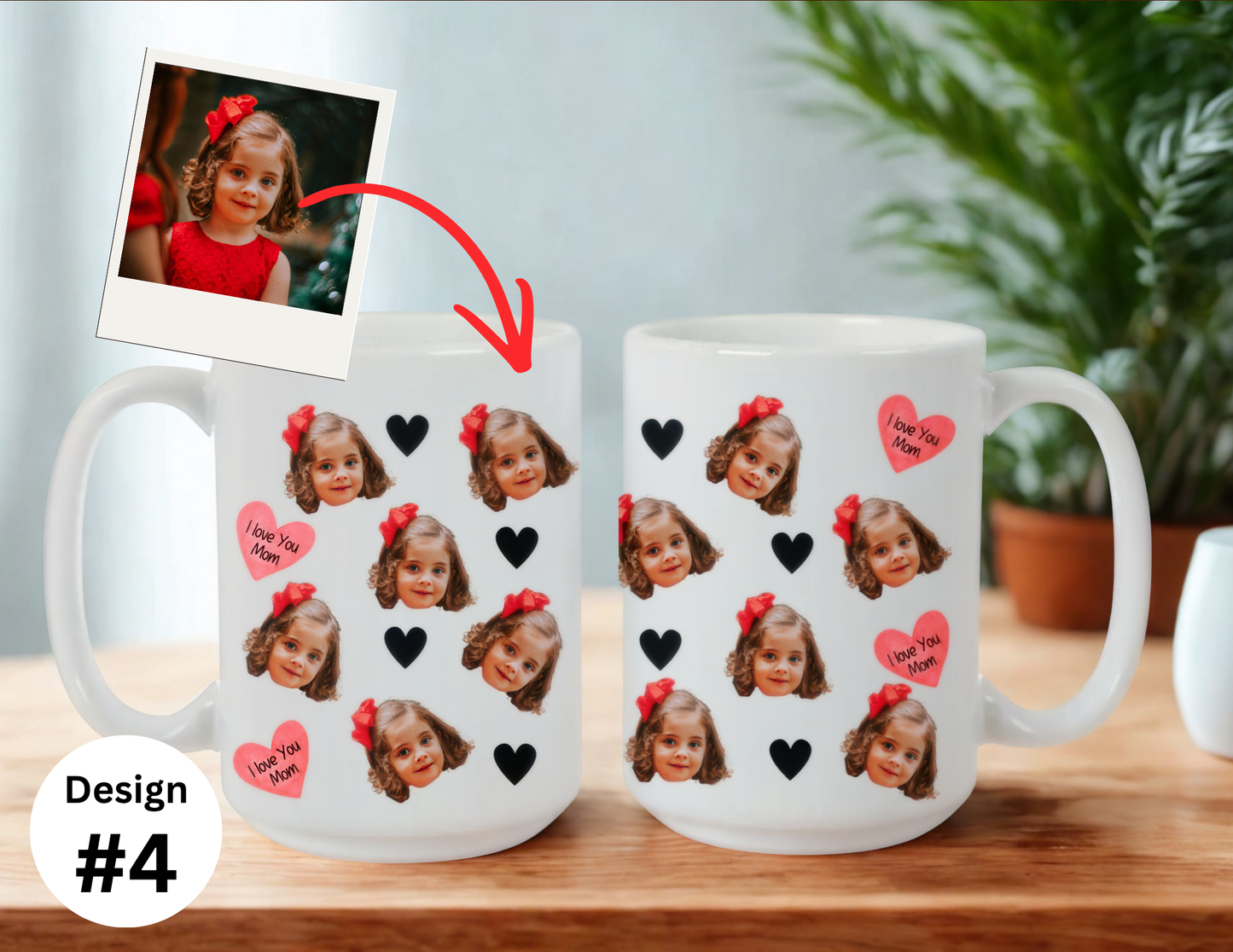 Custom Faces Mug- Ceramic 15oz