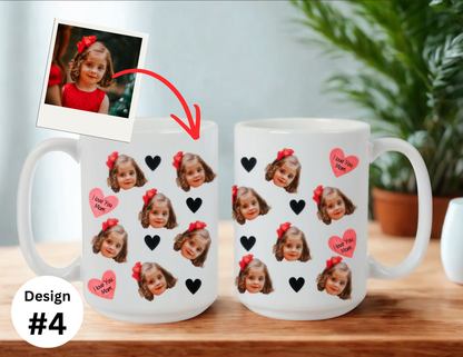Custom Faces Mug- Ceramic 15oz