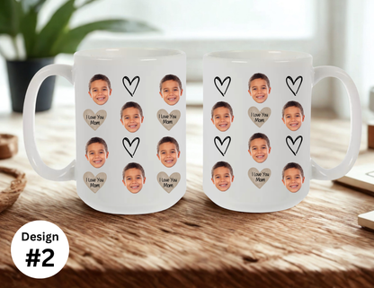Custom Faces Mug- Ceramic 15oz