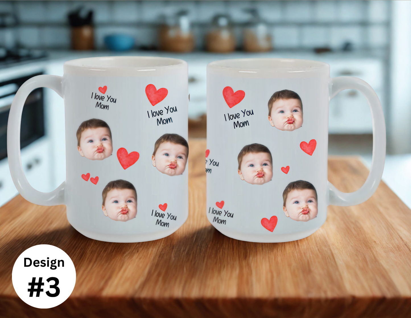 Custom Faces Mug- Ceramic 15oz