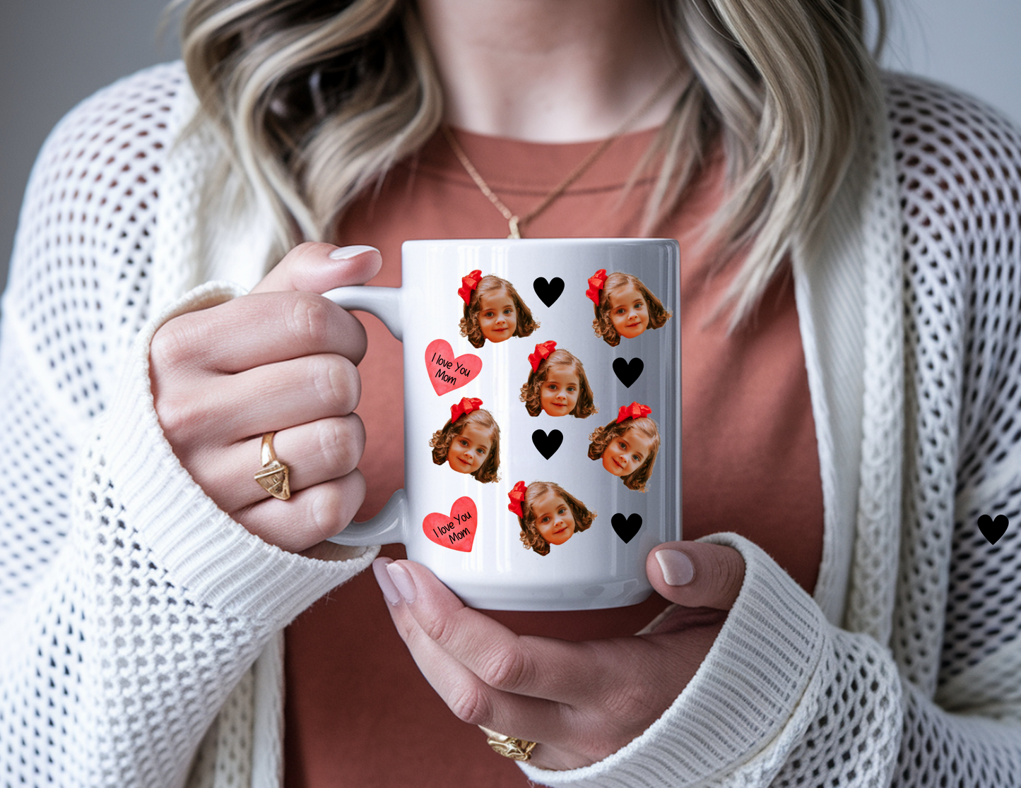 Custom Faces Mug- Ceramic 15oz